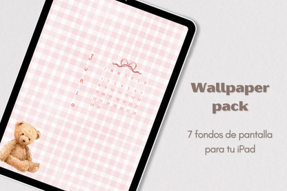 Pack wallpapers calendario 2026